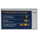 Photovoltaik Anzeige DSI DSO Solarpark Leibertingen