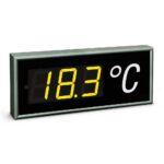 Temperaturanzeige CDN 100 T mit gelber Anzeige