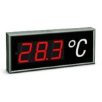 Temperaturanzeige CDN 100 T mit roter Anzeige